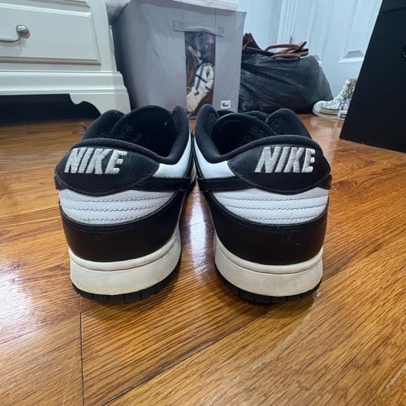 Nike Dunk Low Black and White Sneakers - Picture 4 of 6